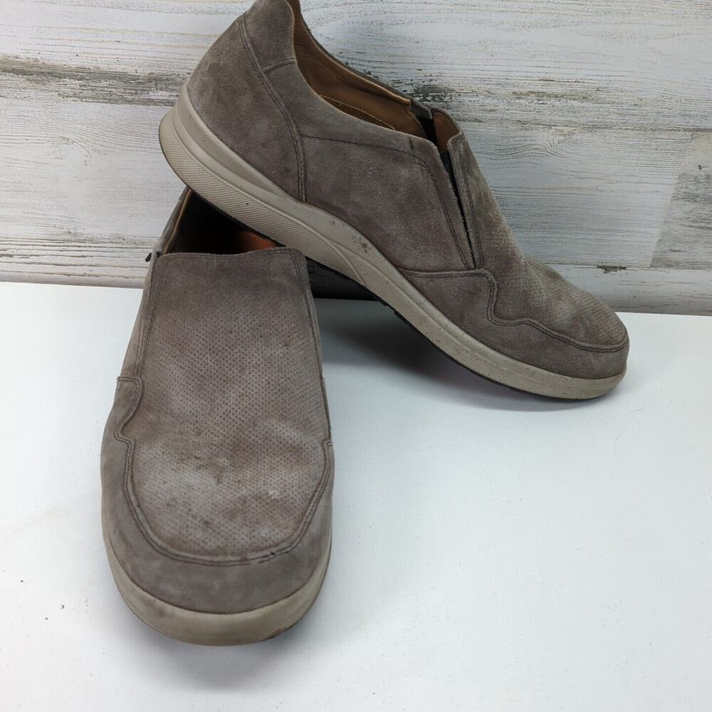 Mephisto Air-Jet Perforated Leather Casual Shoes Footwear Loafers Zapatos 12.5
